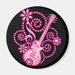 Girlie Guitar Magnet