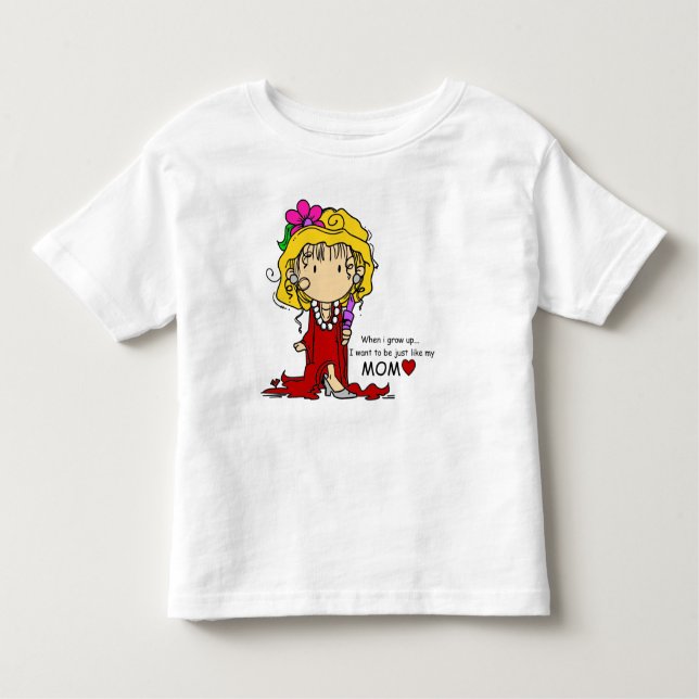 girllikemomm.png kleinkind t-shirt (Vorderseite)