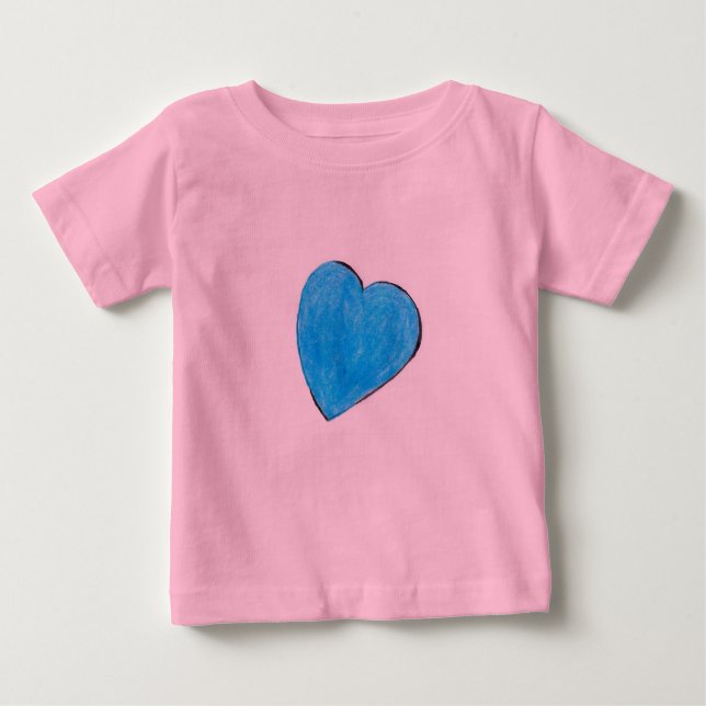 GirlLovesBlue Baby T-shirt (Vorderseite)