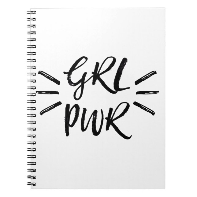 Girlpower, GRLPWR Notizblock (Vorderseite)