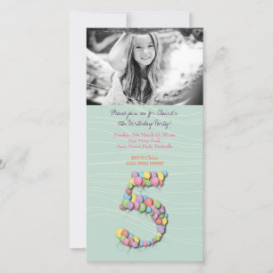 Girls 5TH Geburtstagsparty Balloons