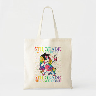 Girls 5th Grade Abschluss Magical Unicorn Geschenk Tragetasche