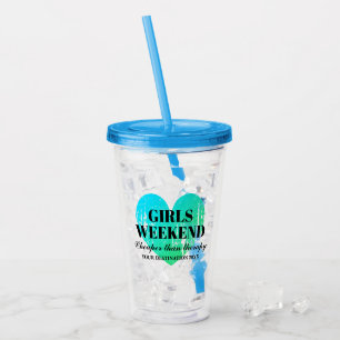 Girls am Wochenende Junggeselinnen-Abschied Türki Acryltrinkbecher