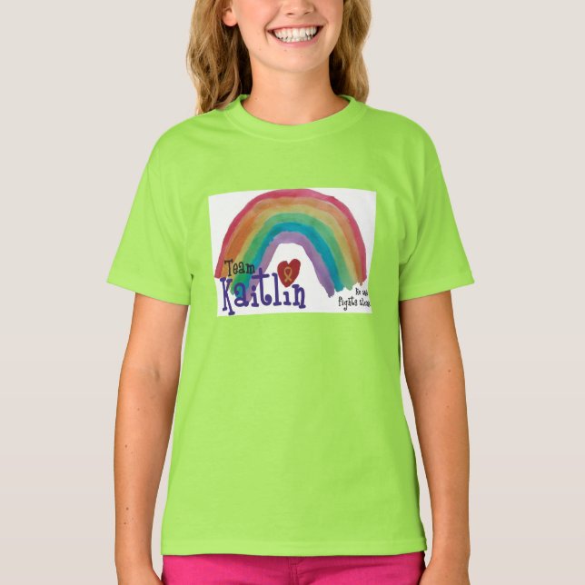 Girl's American Apparel Team Kaitlin TShirt (Vorderseite)