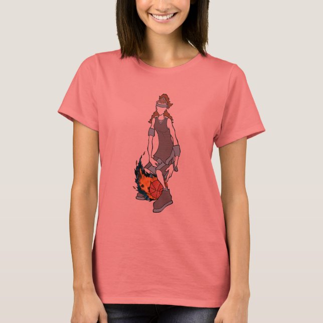 Girls Ball Too T-Shirt (Vorderseite)