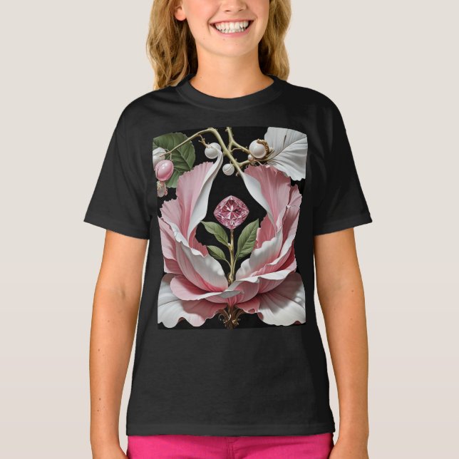 Girl's Basic T-Shirt (Vorderseite)