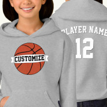Girls Basketball Custom Team Player Name & Nummer