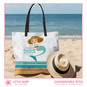 Girls Beach Weekend Mermaid Personalisiert
