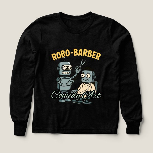 Girls Bella+Leinwand Tri-Mix Langschläfer Shirt, S (Design Vorderseite)