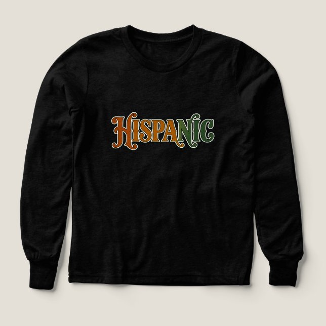 Girls Bella+Leinwand Tri-Mix Langschläfer Shirt, S (Design Vorderseite)