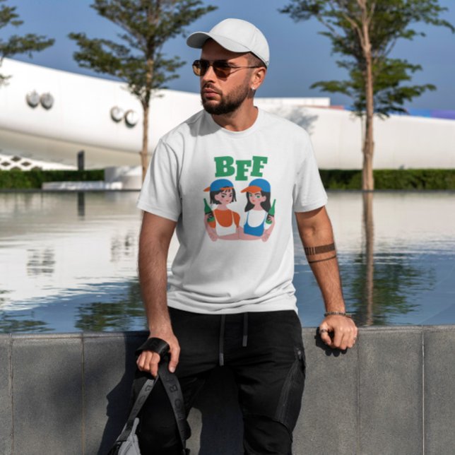 Girls Best Friends Beer T-Shirt (Von Creator hochgeladen)