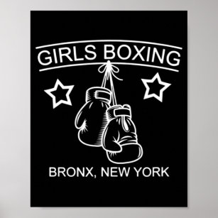 Girls Boxing Bronx NY Rachel Costume Poster