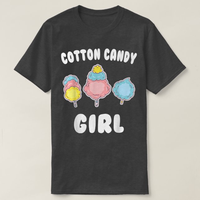 Girls Candy Niedlich Dessert Spaß T-Shirt (Design vorne)