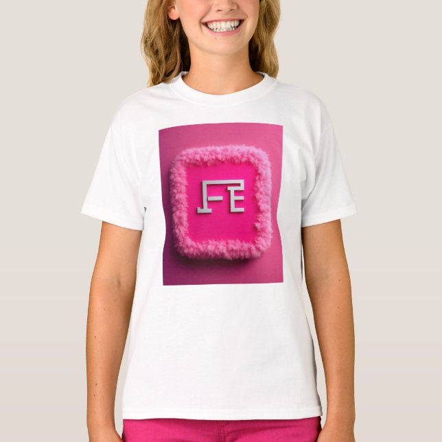 Girls Closing Template 3D Girls Kinder T - Shirt (Vorderseite)