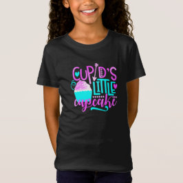 Girls Cupid's kleine Cupcake Valentine T-Shirt