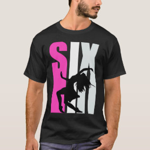 Girls Dance Birthday 6. Dancer Queen Expressive T-Shirt
