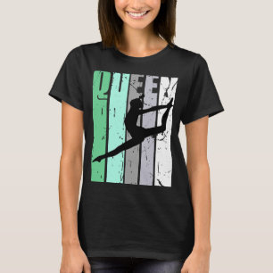 Girls Dance Queen Dance Retro Grafische Motivation T-Shirt
