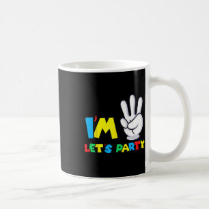 Girls Drittes Geburtstag Shirt 3. Geburtstag Lasse Kaffeetasse