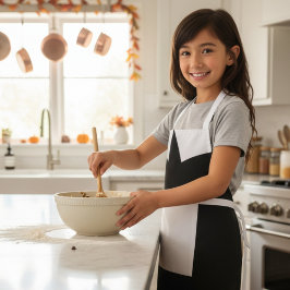 Girls Erntedank Pilgrim Outfit Kostüme Schürze