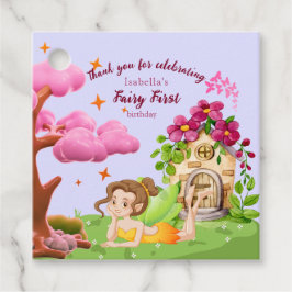 Girls Fairy First Mairytale Mushroom Butterfly Geschenkanhänger