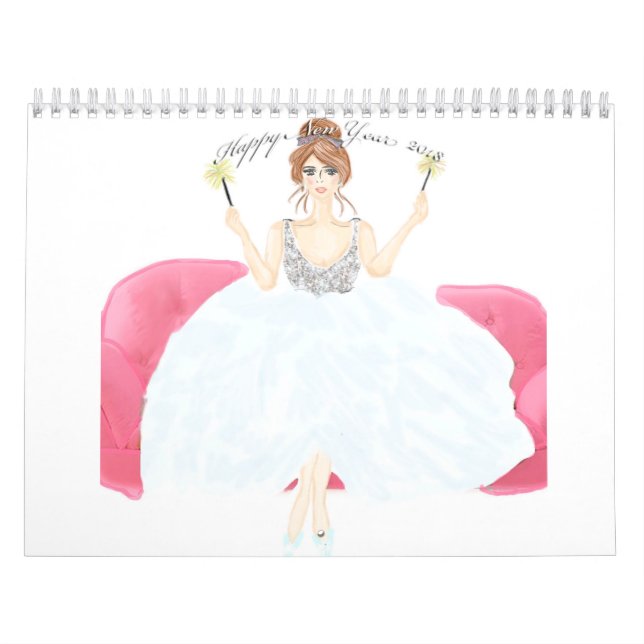 Girl's Fashion Calendar Kalender (Titelbild)