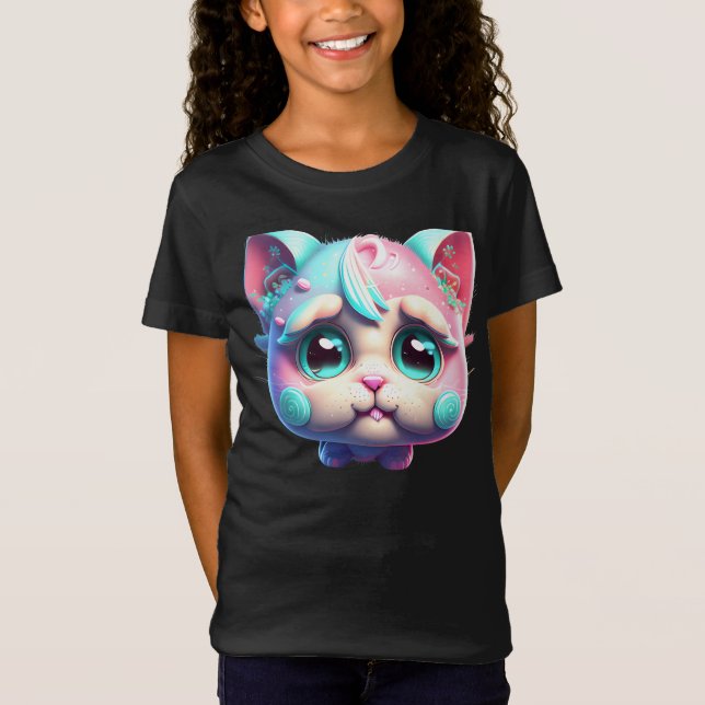 GIRLS FINE JERSEY T - SHIRT (Vorderseite)