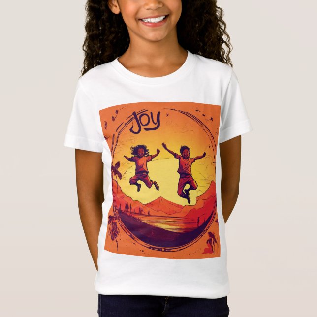 Girls' Fine Jersey T - Shirt (Vorderseite)