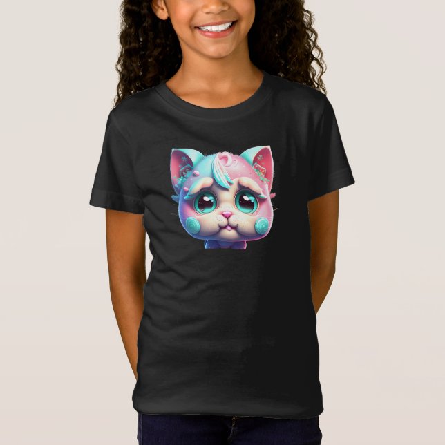 GIRLS FINE JERSEY T - SHIRT (Vorderseite)
