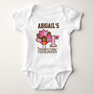 Girls First Erntedank Football Türkei Bodysuit Baby Strampler