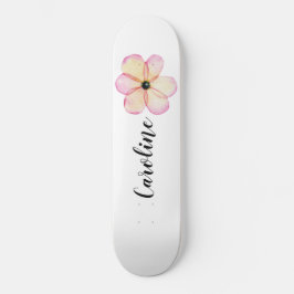 Girls Floral Personalisiert Skateboard