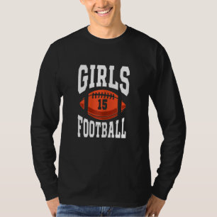 Girls Football 15 Geburtstag Team Sportkids T-Shirt
