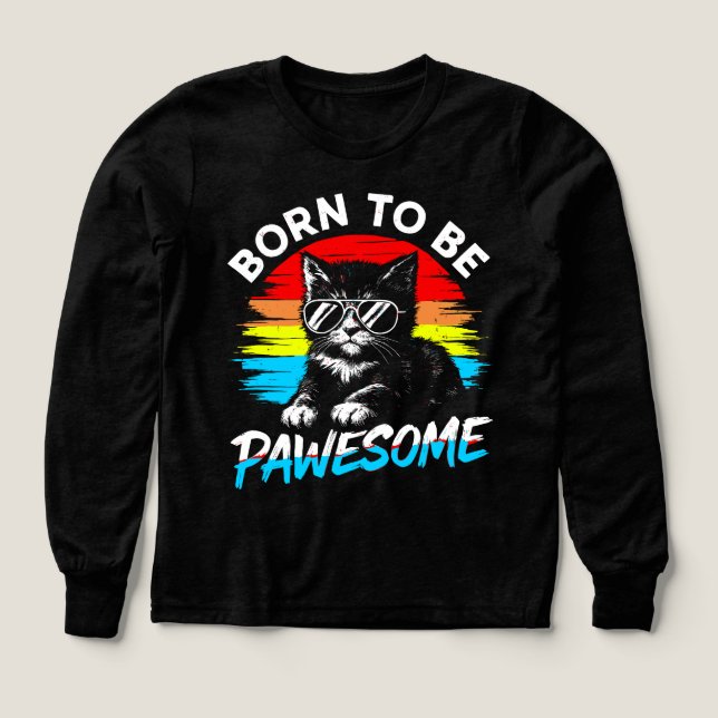 Girls funny cute cat  (Design Vorderseite)