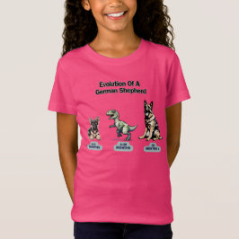 Girls German Shepherd T - Shirt