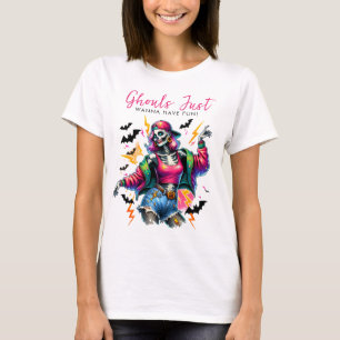 Girls Ghouls Night Out  Erwachsenen-Halloween-Part T-Shirt