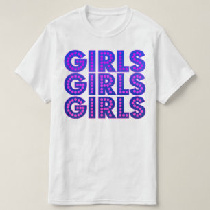 Girls Girls Grafik T-Shirt