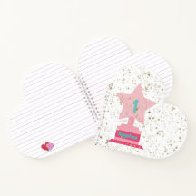 Girls Gold Pink Aquamarine Trophäe Moderne zurück 