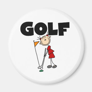 Girls GOLF Magnet