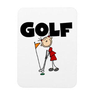 Girls GOLF Magnet