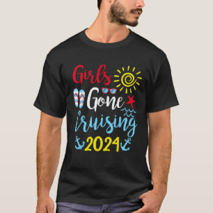 Girls Gone Cruising 2024 Women Summer Vacation Shi T-Shirt