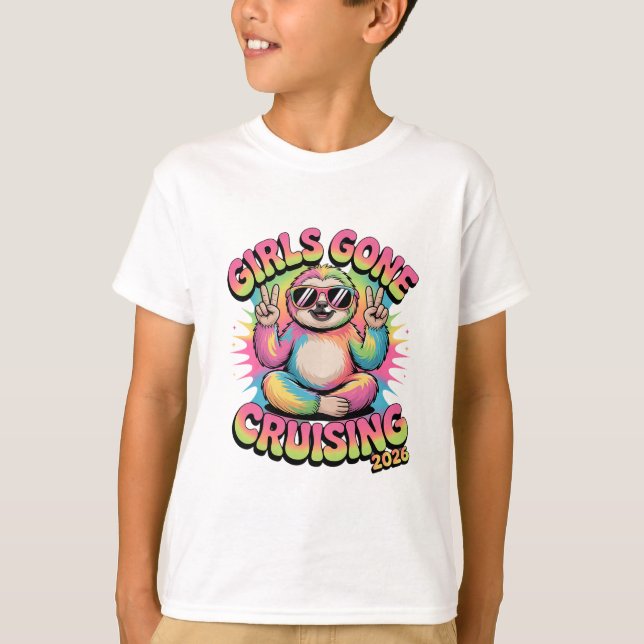 Girls Gone Cruising 2026 Cruise Vacation Trip Slot T-Shirt (Vorderseite)