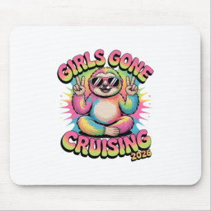 Girls Gone Cruising 2026 Kreuzfahrt-Urlaubsreise-S Mousepad
