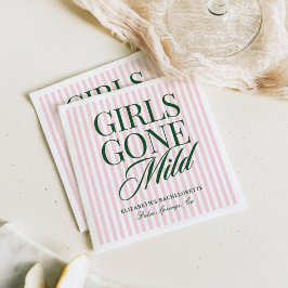 Girls Gone Mild Pajama Wellness-Center Bachelorett Serviette