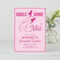 Girls Gone Mild Pink Bachelorette Weekend Wellness
