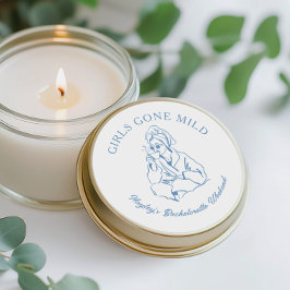 Girls Gone Milde Wellness-Center Junggeselinnen-Ab Runder Aufkleber