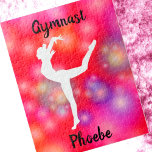Girls Gymnastics Blubble Fun Puzzle<br><div class="desc">Girls Gymnastics Bubbles Design - Fügen Sie einfach Ihren Gymnastiknamen hinzu!</div>