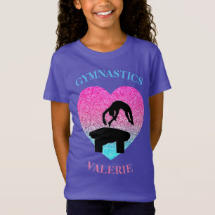 Girls Gymnastics T - Shirt für Gymnast - Vault