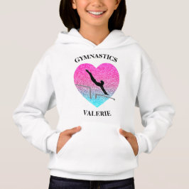 Girls Gymnastics Uneven Bars Hoodie