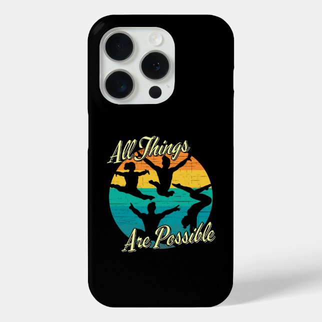 Girls Gymnastik - Alles ist möglich Case-Mate iPhone Hülle (Rückseite)