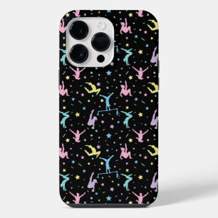 Girls Gymnastik Frauenturnen mit Sternen iPhone 14 Pro Max Hülle