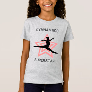 Girls Gymnastik Superstar Leap T - Shirt